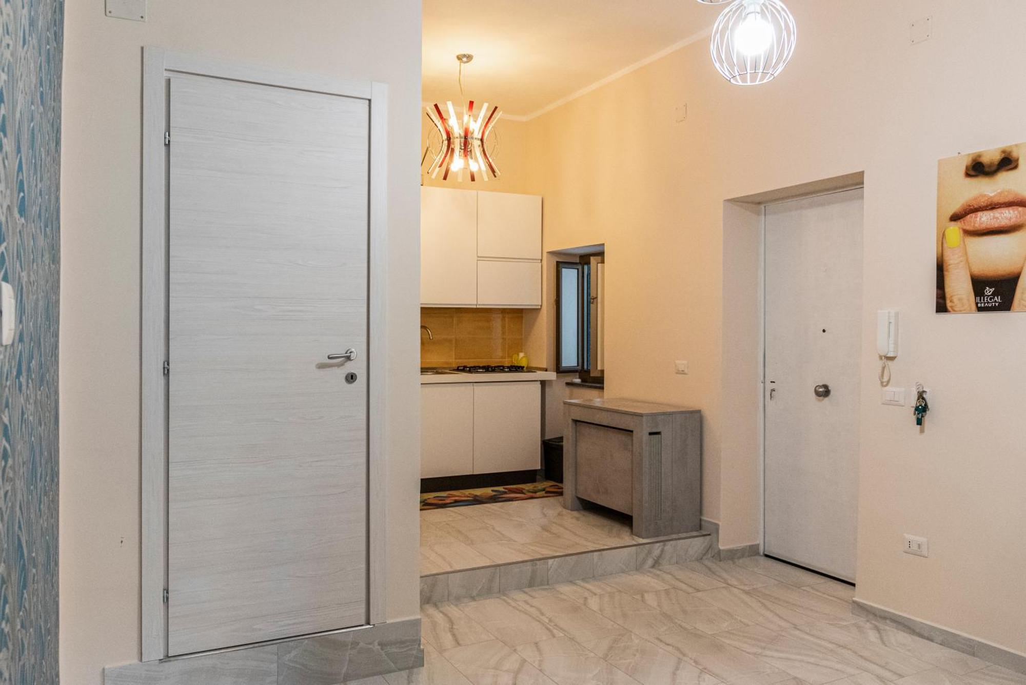 Charm House Apartment Napoli Bagian luar foto